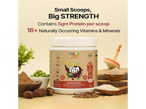 Buy Herby Angel Super Gro Brain Booster Supplement For Kids 2+ Years ...