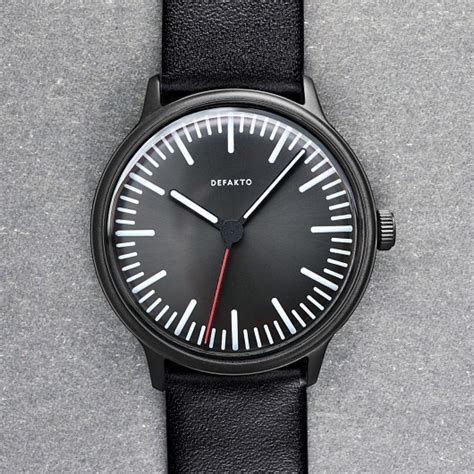 Defakto Watch Manufactory Minimal Design Bauhaus Watches - Defakto Uhren