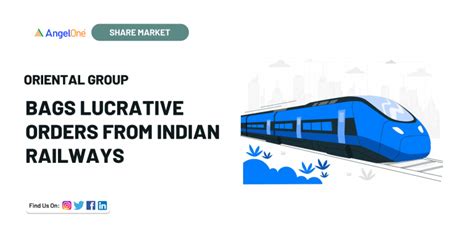 Oriental Group Bags ₹450 Crore Orders from Indian Railways | Angel One