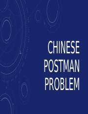 Image result for Chinese Postman Problem Solution