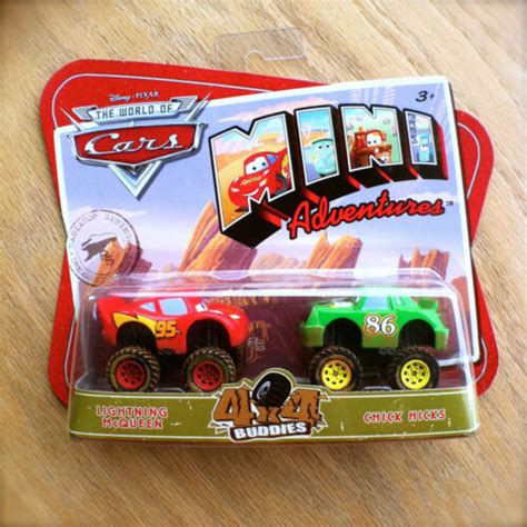 Disney PIXAR Cars MINI ADVENTURES 4x4 Buddies | Ubuy India