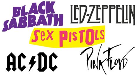 The history of rock band logos, from the 1960s to the present day ...