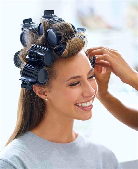 How to use heated rollers: A beginner's guide | Hot rollers hair, Hair ...