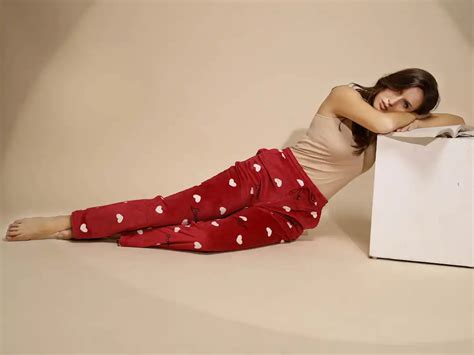 Red Solid Low Rise Cotton Lower