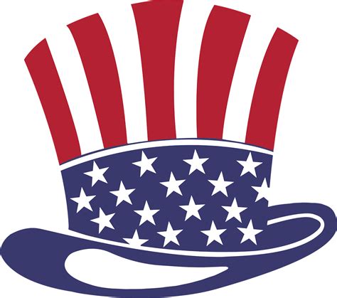 Uncle Sam Top Hat Clip Art at Christopher Sheldon blog