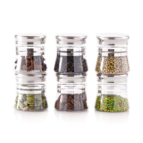 Buy Steelo Plastic Kitchen Storage Container Set Kitchen Organiser Air ...