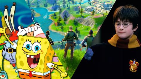 Fortnite estaría sumando colaboraciones con SpongeBob y Harry Potter ...