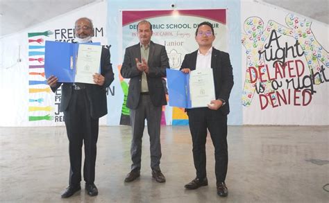 Signing of MoU between NIELIT Kohima and Delhi Public School Dimapur ...