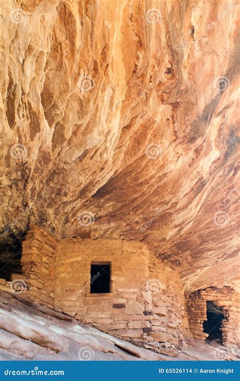 House on Fire Indian Ruins Mule Creek Cedar Mesa Utah Stock Photo ...