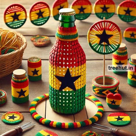 Ghana Bottle Decoration Ideas, Bottle Craft Ideas