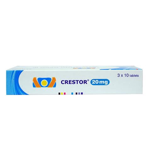Crestor 20 mg Tablet 10's Price, Uses, Side Effects, Composition ...