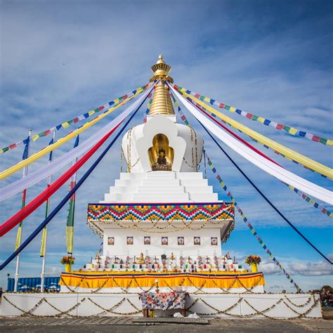 The first Buddhist Stupa in Lithuania - Stupkalnis
