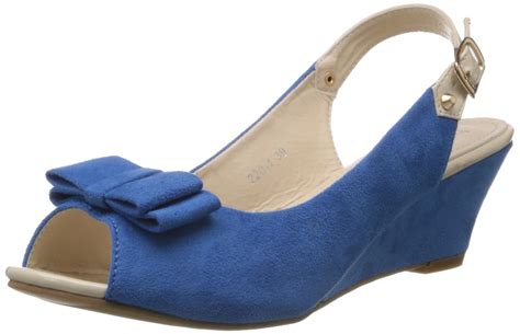 tresmode Women's Dover Blue Fashion Sandals - 4 UK : Amazon.in: Shoes ...