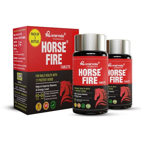 Buy Horse Fire Tablets for Men| Ayurvedic Medicine - For Stamina ...