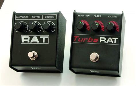 Proco Rat 2, Turbo Rat, Rat Solo (Test)
