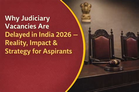 Why Judiciary Vacancies Are Delayed in India 2026 – Reality, Impact ...