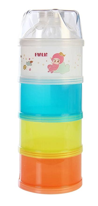 Buy Farlin Milk Powder Container - Dispenser (4 Layers), Large (Multi ...