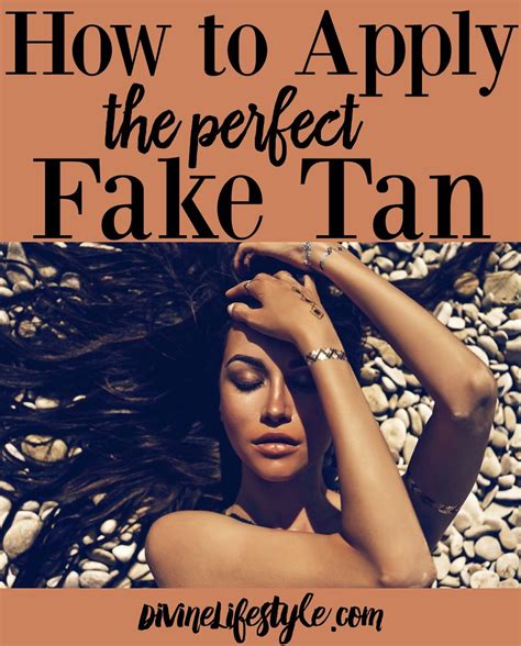 Fake Tan Tutorial 的图像结果
