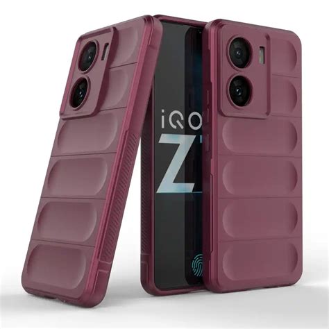 Shield Silicone Back Cover for IQOO Z7 5G (6.38") | Silicone Case | Sh
