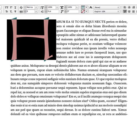 Image result for InDesign Text Effects Backdrop