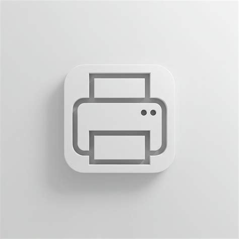 White background printer logo Images - Free Download on Freepik