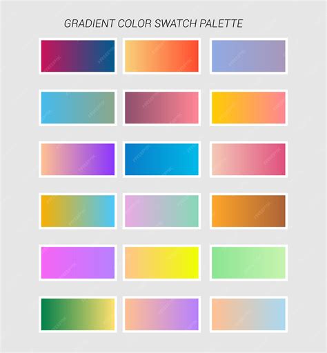 Gradient Color Palette