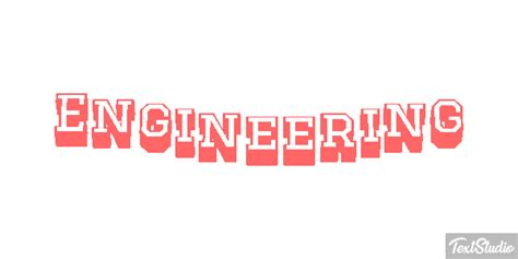 Engineering WordArt 的图像结果