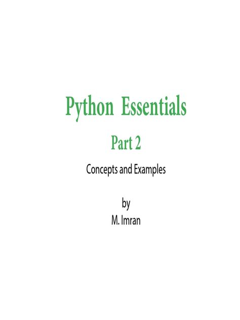 Image result for Python Essentials 2 Intermediate