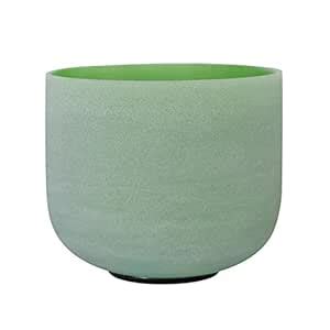 432Hz Perfect Pitch F Note Heart Chakra Frosted Green Quartz Crystal ...