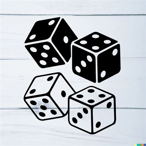 Dice Svg Vector File Two Dice Svg and Png. Gambling Svg - Etsy