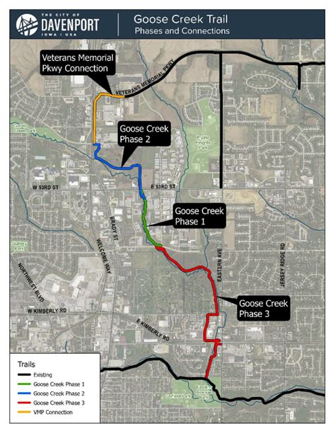 Davenport extends Goose Creek Connector Trail