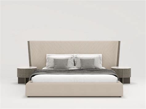 Astra Luxury Platform Bed | Vertically Channeled Headboard | Coppice ...