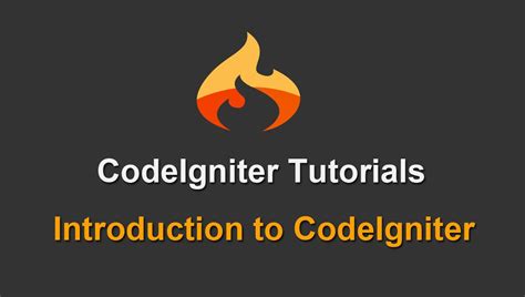 Working with CodeIgniter 的图像结果
