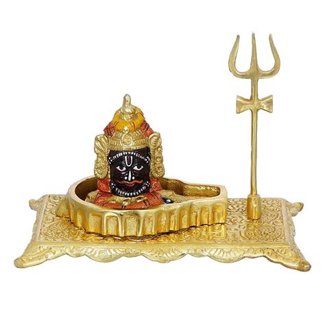 Webelkart Premium White Metal Colored Lord Shiva Statue/Mahakaal ...