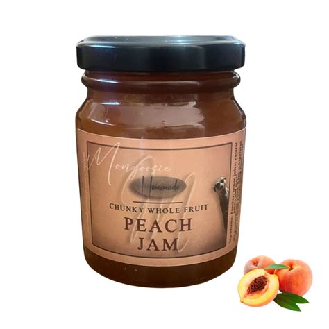 Peach Jam - Whole chunky fruit