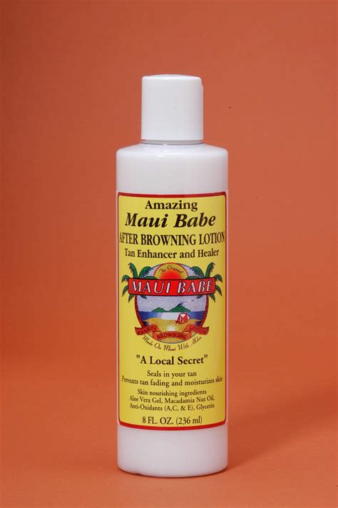 MAUI BABE // AFTER BROWNING LOTION 8oz – Aloé Swimwear