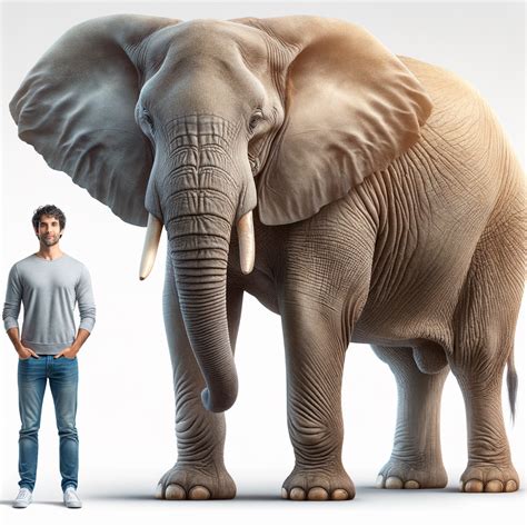 African Elephant vs Human: Key Differences