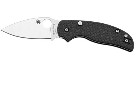 Spyderco Sage 6 Button Release Compression Lock CPM S90V C123CFBCLS90VP Carbon Fiber, Sprint Run ...