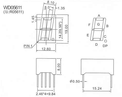 Image result for 5611Ha Segment Display Code