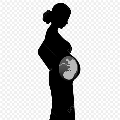 Pregnancy Clip Art Silhouette