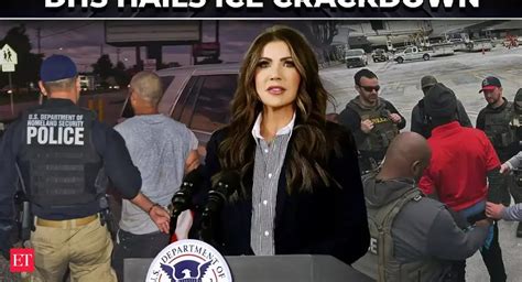 ‘600k+ criminals, illegal aliens arrested’: Kristi Noem hails ICE’s ...
