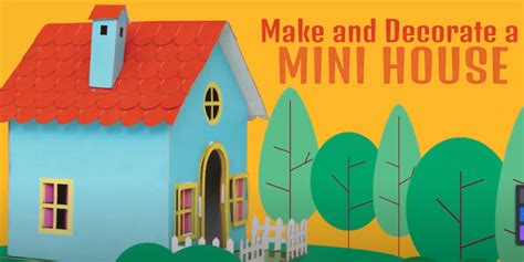 Diy Make And Decorate A Mini House Kit 1It Box – Itsy Bitsy