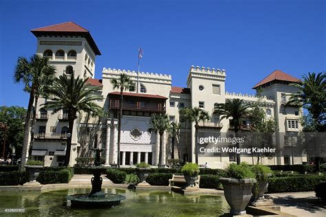 USA, Florida, St. Augustine, St. Johns County Courthouse. News Photo ...