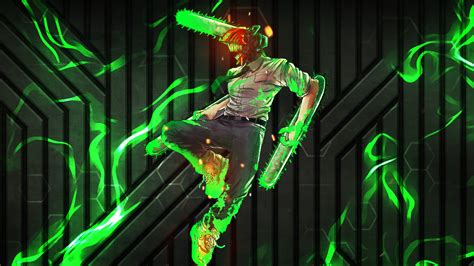 Chainsaw Man Cool Art Wallpaper, HD Anime 4K Wallpapers, Images and ...