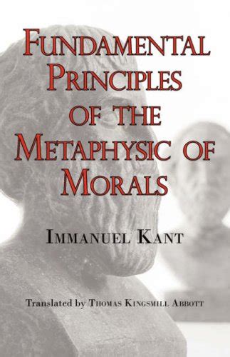 Buy Kant's Fundamental Principles of the Metaphysic of Morals Book ...