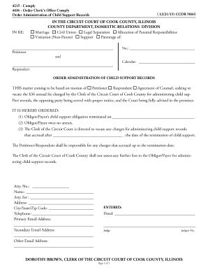 4436 - Order Clerks Office Comply - Fill and Sign Printable Template Online