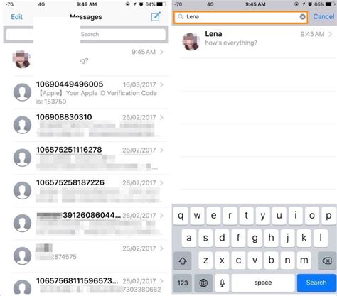 Image result for How to Search Text Message iPhone