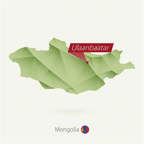 Mongolia Capital Map