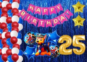 Magic Window Paw Patrol 70 Pc PVC Birthday Decoration Kit Gold No.25 ...