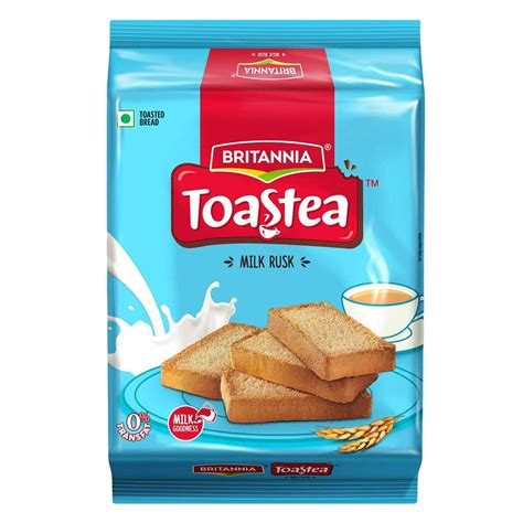 Buy Britannia Rusk Toastea Milk 310g Online | Carrefour Qatar